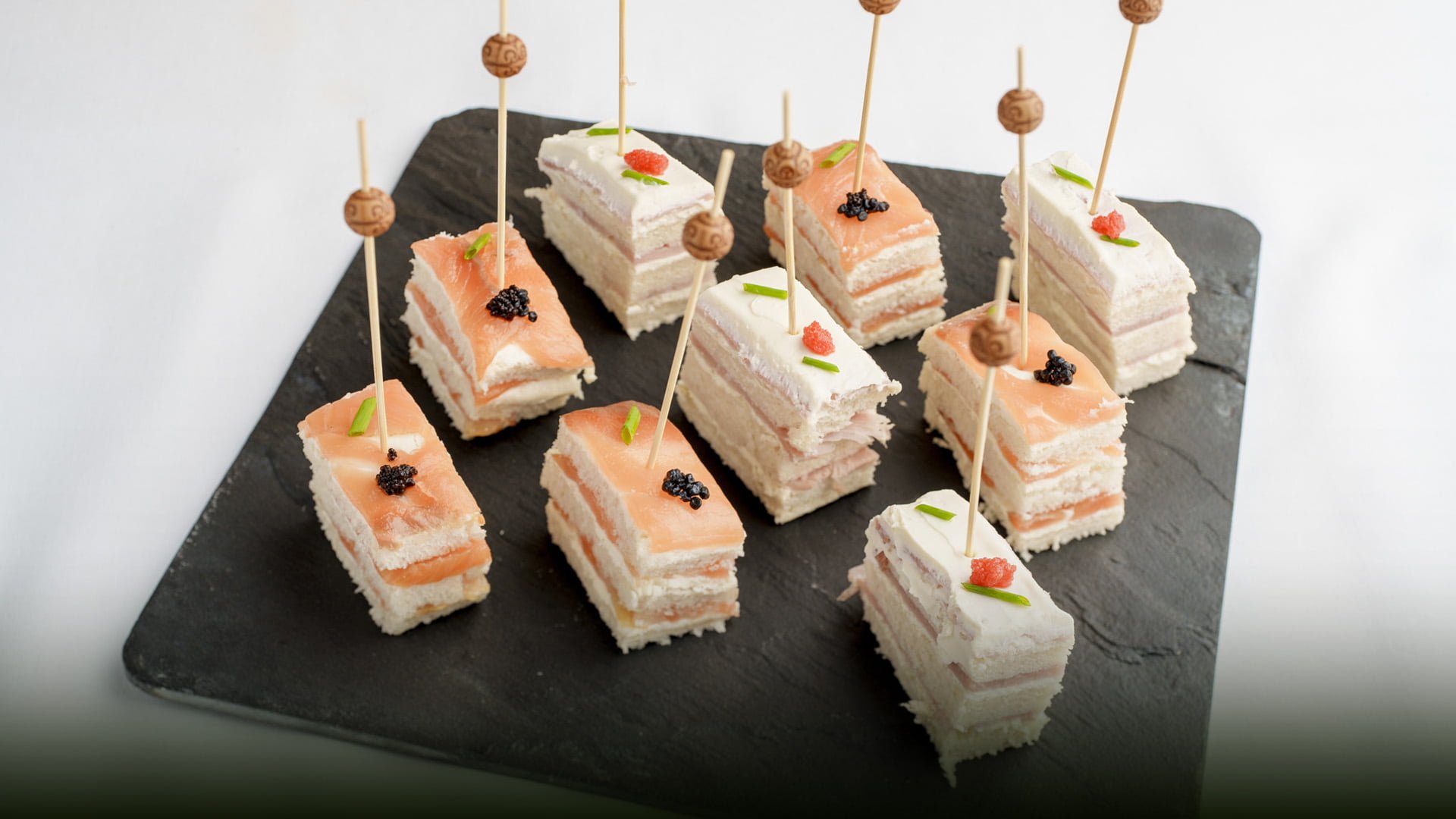 Montaditos Salmon